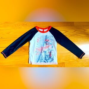 Joe Fresh Kids Swim Long Sleeve Rash Guard size 4T